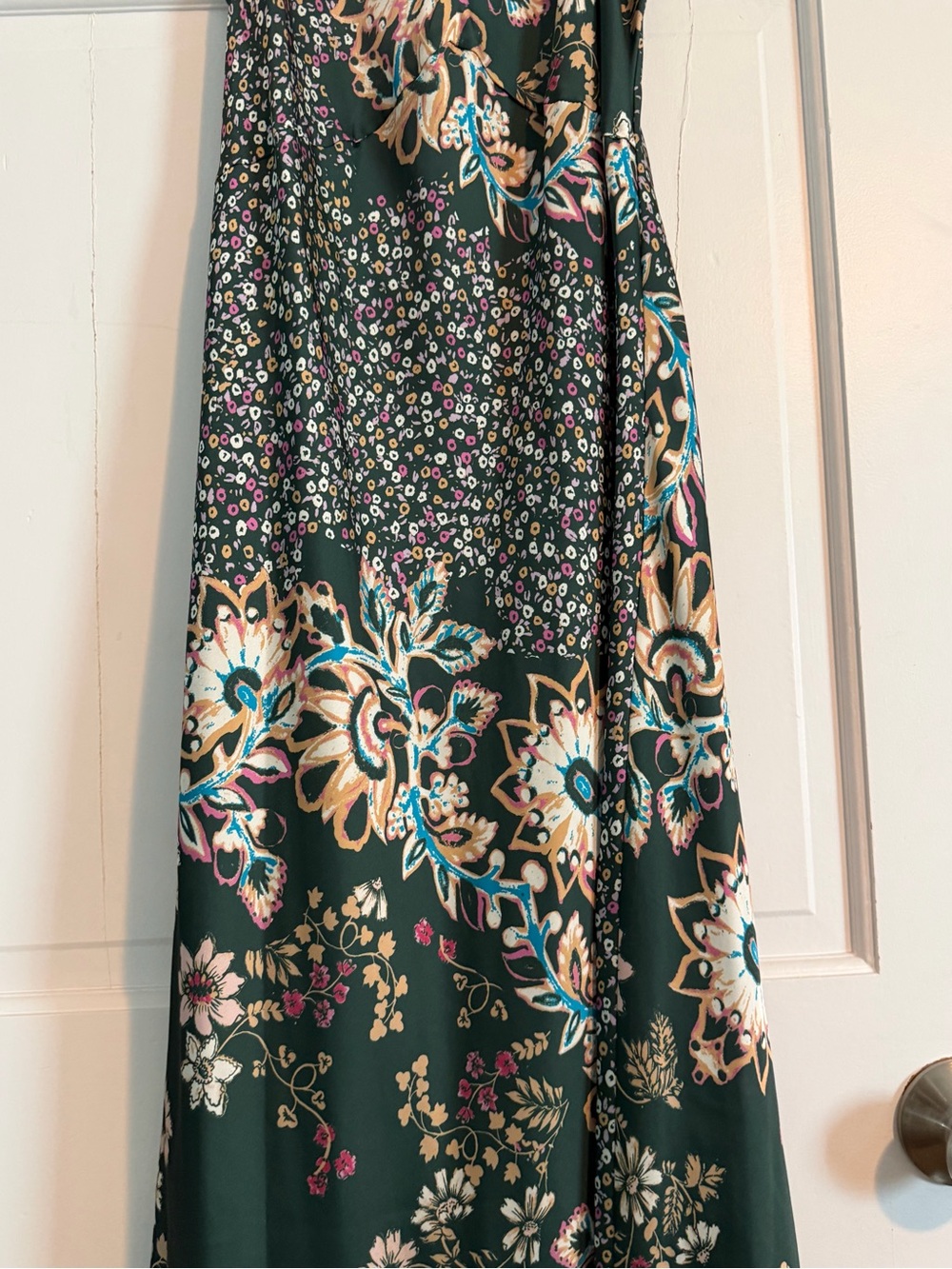 Free people intimately your better side slip dress green large - Picture 4 of 7